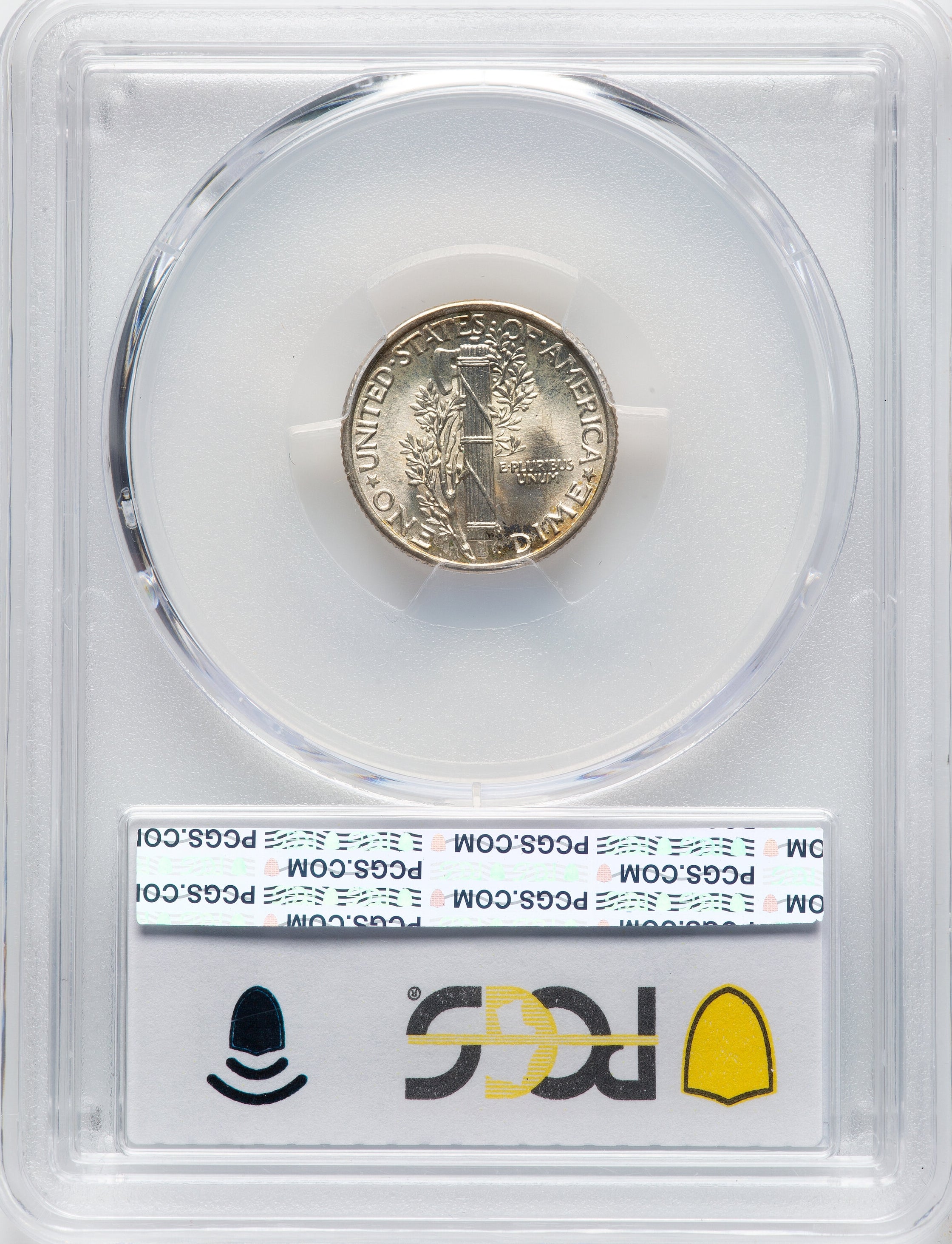 1935 Mercury Dime MS65FB